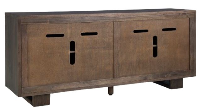 Signature Design by Ashley® Cato Dark Brown Accent Cabinet-3