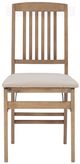 Linon Triena 2-Piece Gray Wash Folding Chair Set-3
