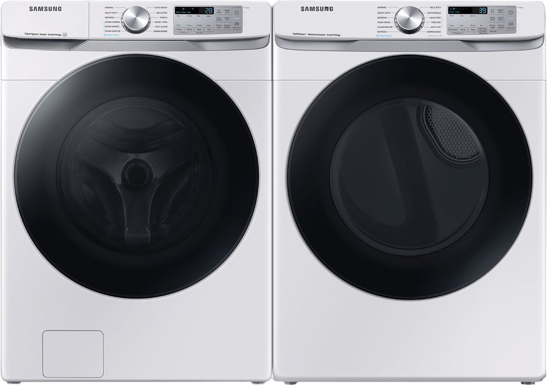 Samsung White Front Load Laundry Pair