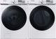 Samsung White Front Load Washer & Electric Dryer Laundry Pair-0