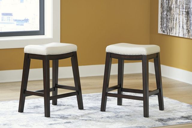 Signature Design by Ashley® Lemante Ivory/Brown Counter Stool-3