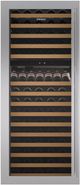 Sub-Zero® Classic 30" Stainless Steel Flush Inset Door Panel with Tubular Handle-0