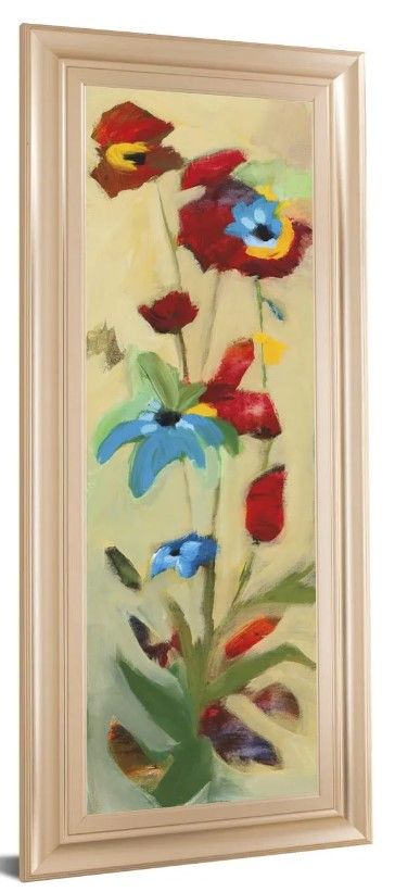 Classy Art Wildflower Il By Jennifer Zybala Wall Art-0