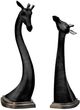 Harp & Finial® Dalia Black Large Giraffe Statue-1