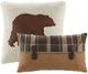 Olliix by Woolrich Multi Hadley Plaid Pieced Oblong Pillow-2