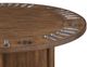 Steve Silver Co. Cambridge Burnished Chestnut Dining Table with Removable Folding Game Top-3