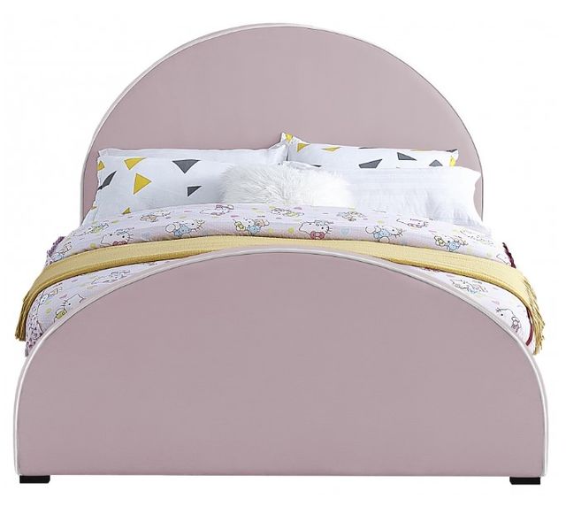 Meridian Furniture Brody Pink Full Bed-1