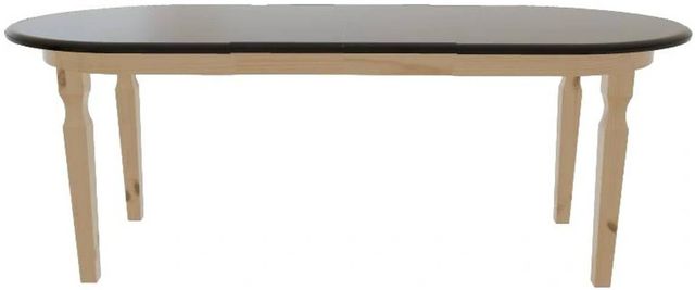 Mavin Customizable 60" Oval Extendable Dining Table with 2 Leaves-1