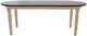 Mavin Customizable 60" Oval Extendable Dining Table with 2 Leaves-1