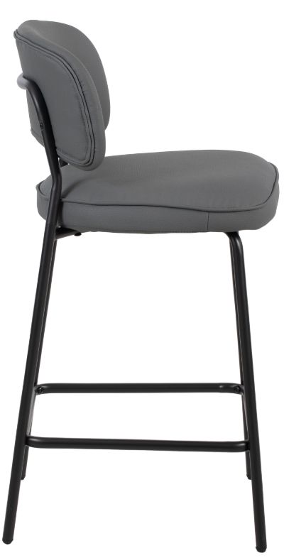 New Classic® Home Furnishings Blythe Black/Gray Counter Stool-3