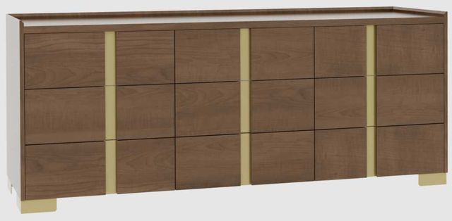 Country View Woodworking Verrado 81" Metal Legs Dresser-0