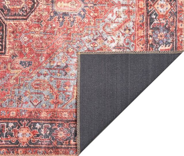 KAS Rugs London Red Anna 5'x8' Area Rug-2