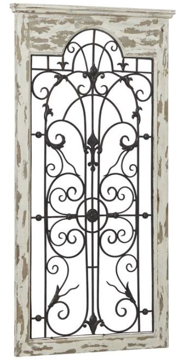Deco Marche Scroll Window Wall Art Panel-1