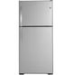 GE® 30" 19.1 Cu. Ft. Stainless Steel Top Freezer Refrigerator-0