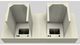 Vent-A-Hood® 54" Biscuit Contemporary Wall Mounted Range Hood-2