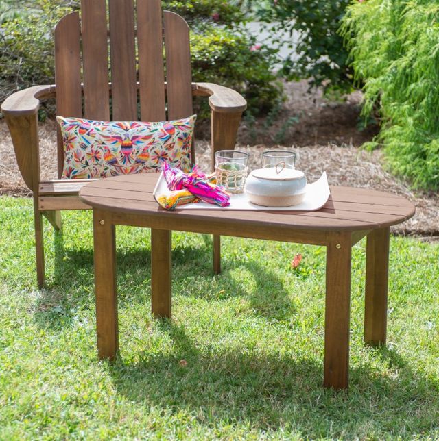 Linon Adirondack Natural Wooden Outdoor Coffee Table-1