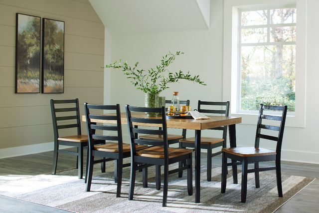 Modern farmhouse dining room set from Ashley Furniture Modern farmhouse dining room set from Ashley Furniture