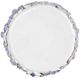 Currey & Company Jessamine Blue Accent Table with white Top -2