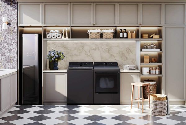 LG 7.3 Cu. Ft. Matte Black Electric Dryer