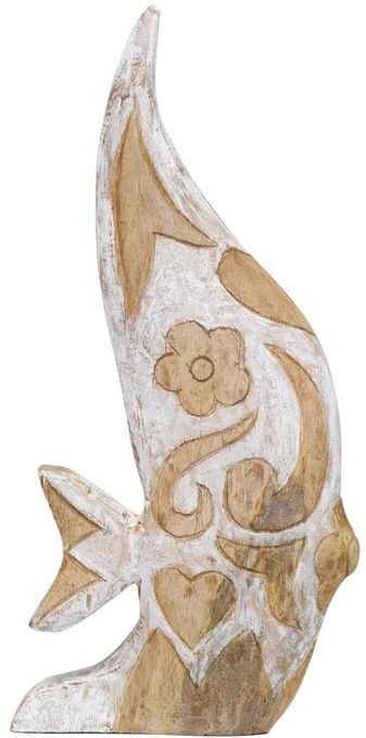 Stylecraft Gold/White Fish Carved-1