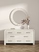 A.R.T. Furniture® Ashlar Bisque Round Mirror-3