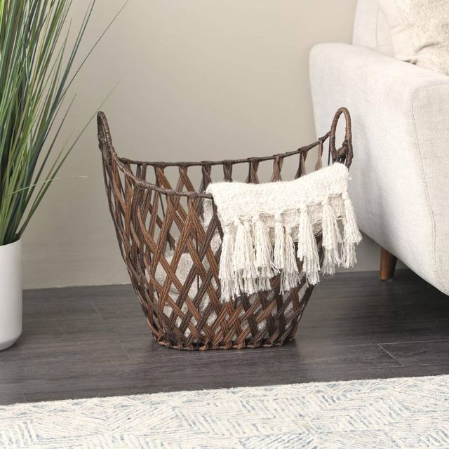 Deco Marche Bronze Storage Basket-3