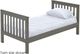 Crate Designs™ Furniture Graphite Twin Tall Mission Lower Youth Bunk Bed-0