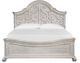 Magnussen Home® Bronwyn Alabaster King Shaped Panel Headboard-1