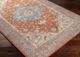 Surya Leicester Beige/Brick Red 4'x6' Area Rug-2