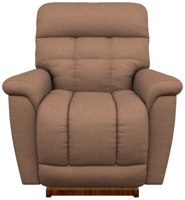 La-Z-Boy® Fulton Chestnut Power Rocking Recliner with Headrest-1