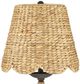 Currey & Company Annabelle Natural/Mole Black Floor Lamp-2