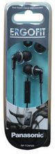 Panasonic® ErgoFit Black In-Ear Earbud Headphones-1