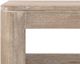 International Furniture Direct Balam Ivory Sofa Table-2