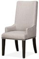 Magnussen Home® Sloan Peppercorn Upholstered Host Side Chair-1