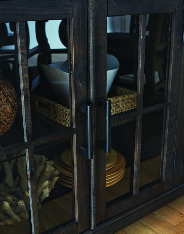 Magnussen Home® Bellamy Peppercorn Buffet Curio-2