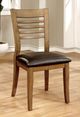 Furniture of America® Dwight Natural Tone 48" Round Table-2