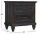 Magnussen Home® Calistoga Weathered Charcoal Drawer Nightstand-2