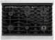 ZLINE Marino 36" Stainless Steel Pro Style Dual Fuel Range with Champagne Bronze Accents-4