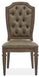 Magnussen Home® Durango Willadeene Brown Dining Side Chair with Upholstered Seat & Back-1