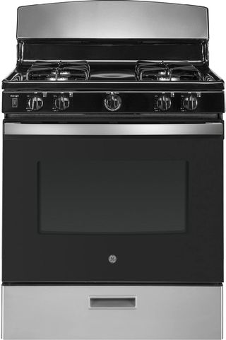 GE® 30" Stainless Steel Freestanding Gas Range