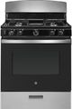 GE® 30" Stainless Steel Freestanding Gas Range-0