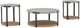 Signature Design by Ashley® Darthurst 3-Piece Gray Top Occational Table Set with Light Brown Base-0