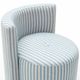 TOV Furniture Alyssa Beige/Blue Rolling Desk Chair-5