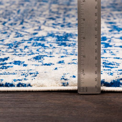 Surya Harput Blue 7'x9' Oval Area Rug-1