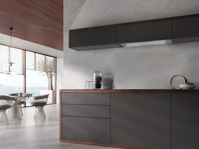 Miele 34" Stainless Steel Insert Range Hood -1