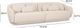 TOV Furniture Misty Cream Modular Sofa-2