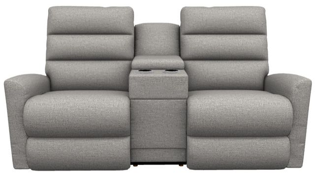 La-Z-Boy® Liam Twilight Power Wall Reclining Loveseat with Console, Headrest, and Lumbar-1