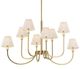 Uttermost® Poppins Warm Brass 8-Light Chandelier-4