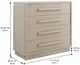 A.R.T. Furniture® Cotiere Linen Drawer Chest-2