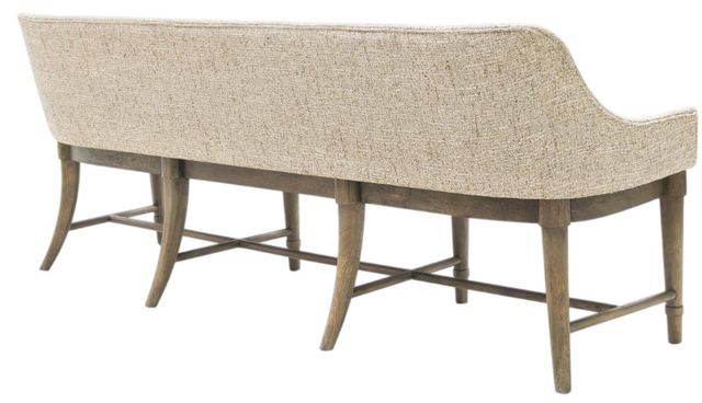 Legacy Classic Seraphina Midnight Oak Upholstered Dining Bench-1